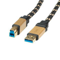 Roline Gold Usb 3.0 Cable, Type A M 11.02.8900