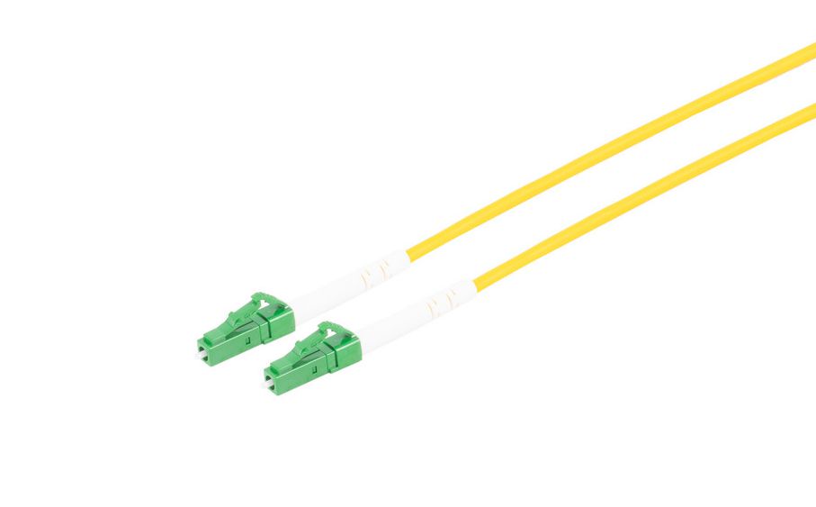 Microconnect FIB441001S-APC Cable de fibra óptica e InfiniBand 1 m LC Amarillo