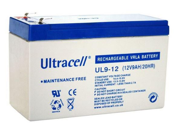 Ultracell 12V 9 A Battery UL9-12