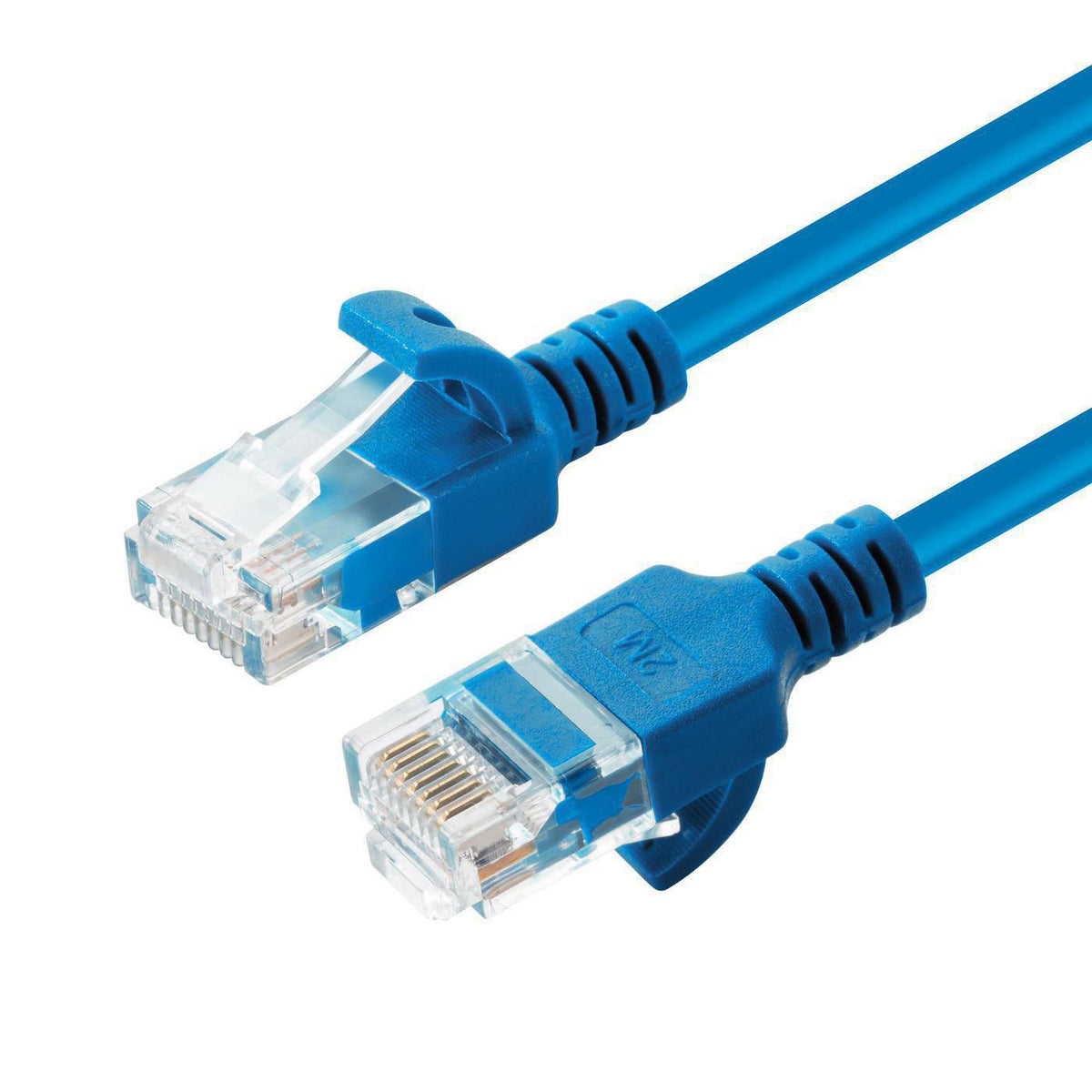Microconnect V-UTP6A15B-SLIM cable de red Azul 15 m Cat6a U/UTP (UTP)