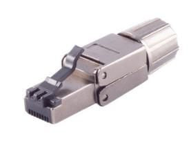 Microconnect KON522TL conector RJ45 Plata