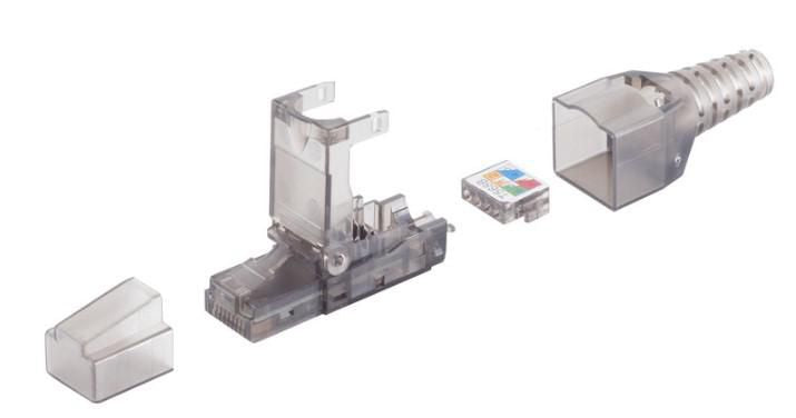 Microconnect KON521TL conector RJ45 Blanco