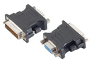 Microconnect MONBG cambiador de género para cable HD15 DVI-I 24+5Pin Negro