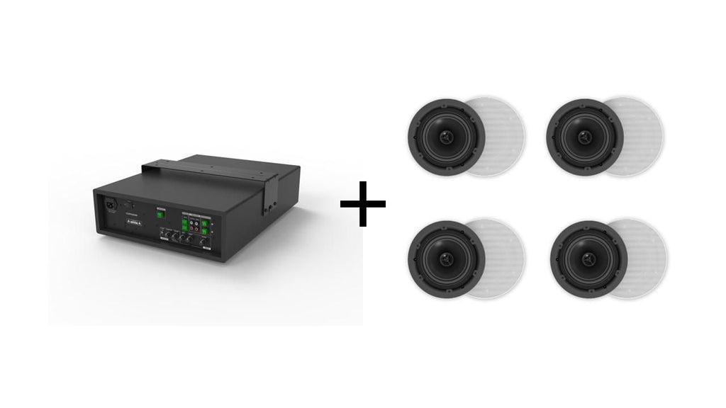 Vivolink AUDIOPACK4 altavoz Negro Alámbrico 110 W