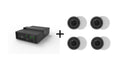 Vivolink AUDIOPACK4 altavoz Negro Alámbrico 110 W