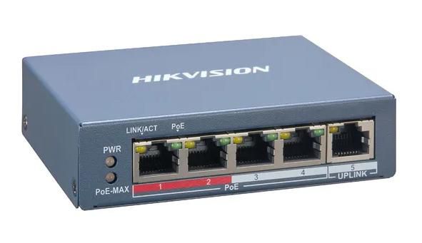 Hikvision 4 Port Fast Ethernet Smart DS-3E1105P-EI(O-STD)V2