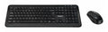 Targus AKM610NO teclado Ratón incluido Universal RF inalámbrico QWERTY Nórdico Negro