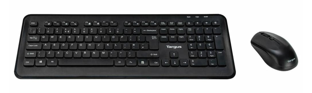 Targus AKM610NO teclado Ratón incluido Universal RF inalámbrico QWERTY Nórdico Negro