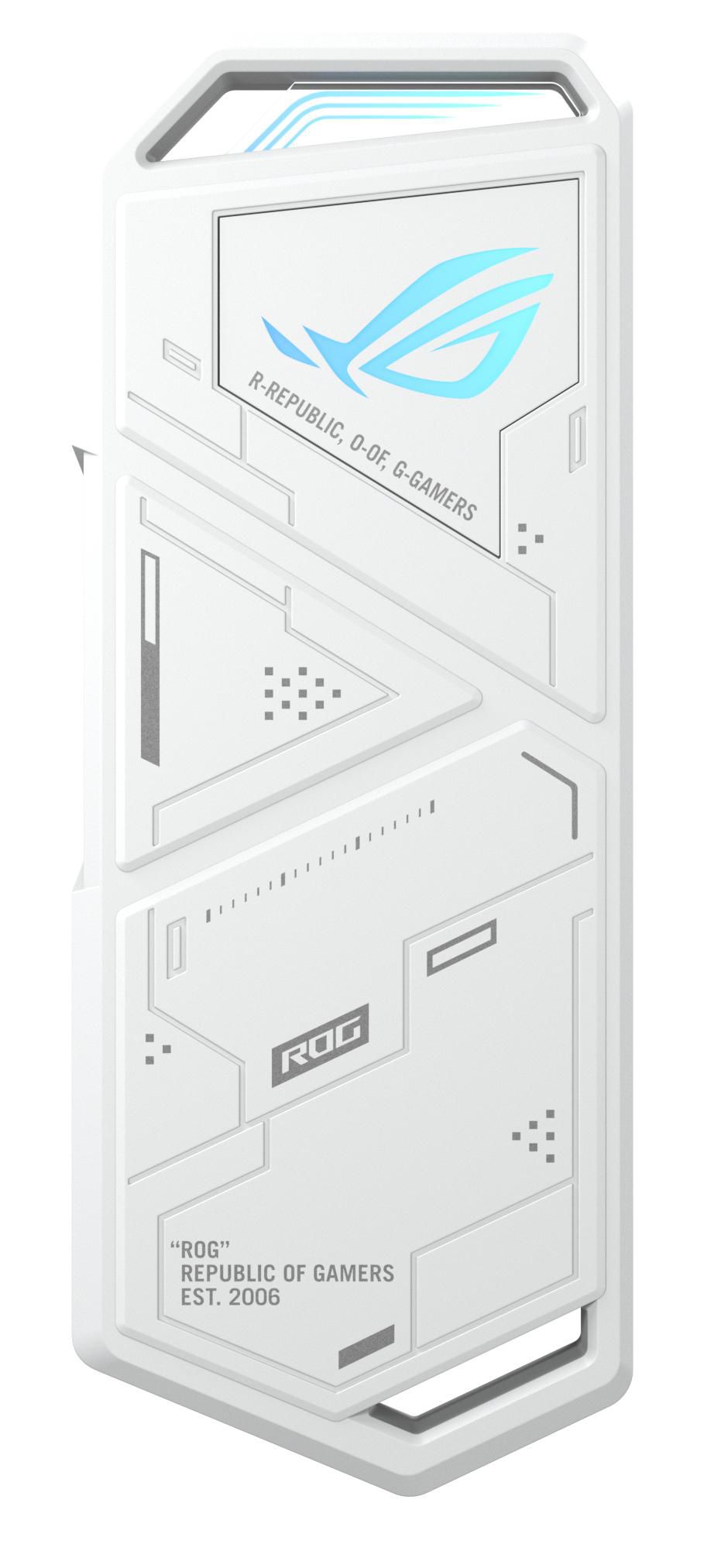 ASUS ROG Strix Arion White Edition Caja externa para unidad de estado sólido (SSD) Blanco M.2