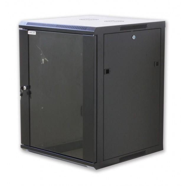 Techly I-CASE EW-2015BK armario rack 15U Bastidor de pared Negro