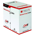 Techly ITP-C6F-FL cable de red Gris 305 m Cat6 F/UTP (FTP)
