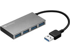 Sandberg 133-88 hub de interfaz USB 3.2 Gen 1 (3.1 Gen 1) Type-A 5000 Mbit/s Blanco
