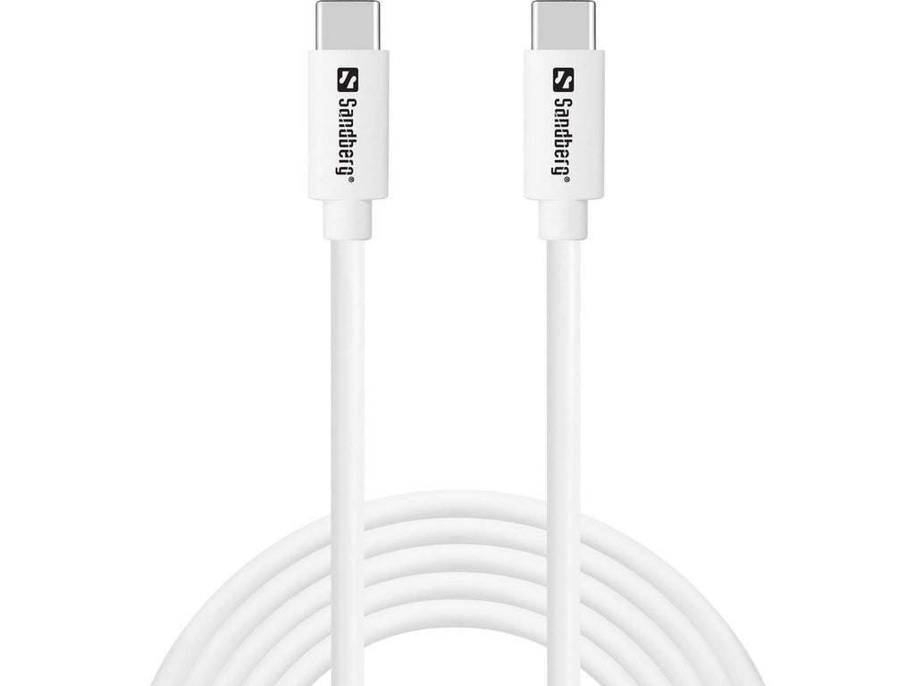 Sandberg 336-53 cable USB USB 2.0 200 m USB C Blanco