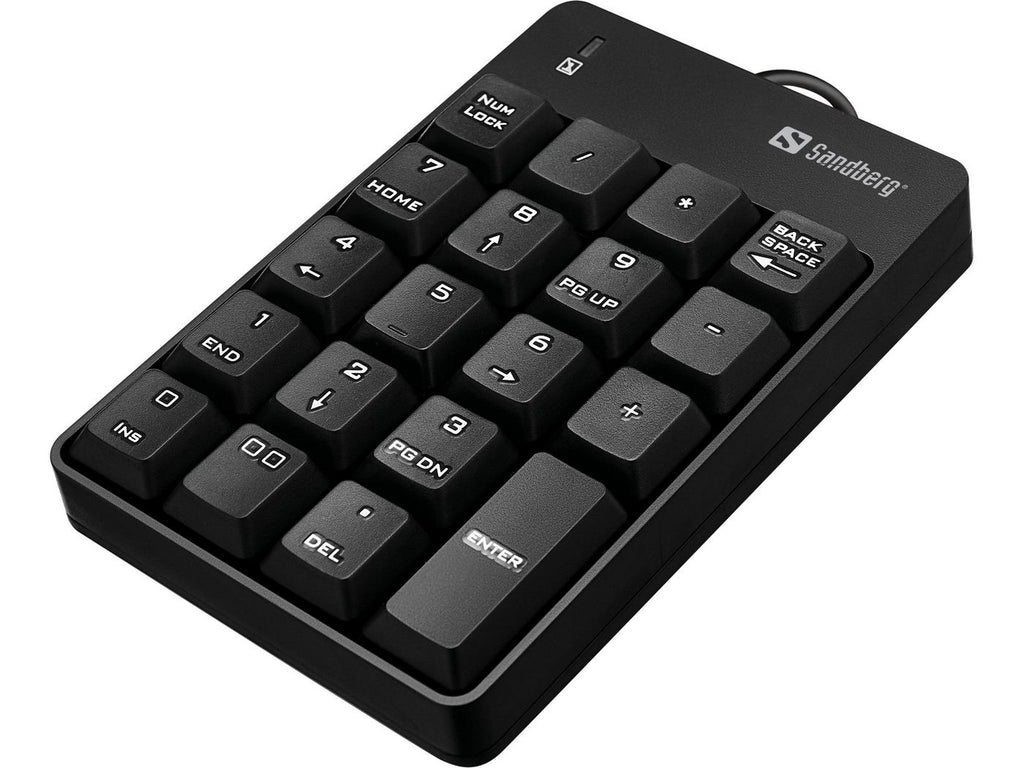 Sandberg 630-07 teclado numérico Portátil/PC Negro
