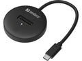 Sandberg 136-47 base de conexión para disco duro USB Tipo C Negro