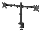 eSTUFF GLB227002 soporte para monitor 81,3 cm (32") Escritorio Negro