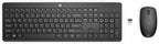 HP 235 Wireless Mouse and Keyboard Combo teclado Ratón incluido Oficina RF inalámbrico Negro