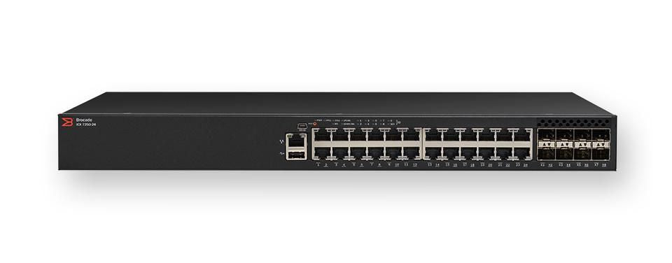 Brocade ICX 7250-24P switch ICX7250-24P-RFB – Reacondicionado