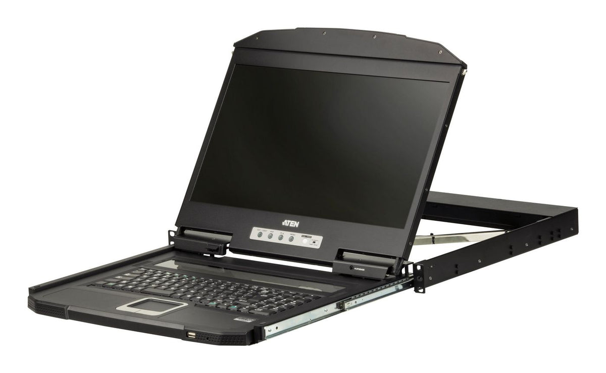 ATEN CL3100NX interruptor KVM Montaje en rack Negro