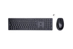 HP 650 Wireless Keyboard and Mouse Combo teclado Ratón incluido Hogar RF inalámbrico QWERTY Negro