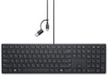 DELL KB525C teclado Oficina USB Ucranio Negro