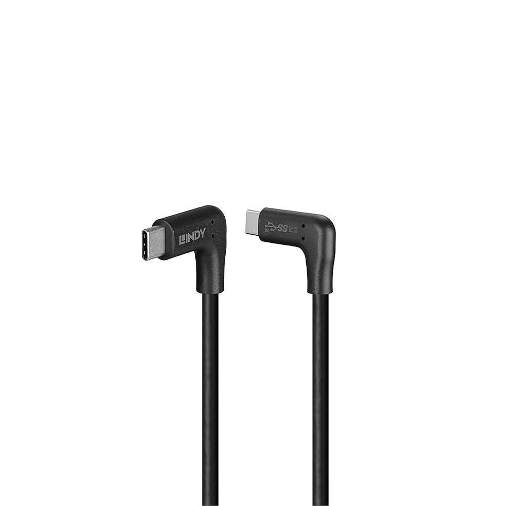 Lindy 32022 cable USB USB 3.2 Gen 2 (3.1 Gen 2) 0,5 m USB C 10 Gbit/s 60 W Negro