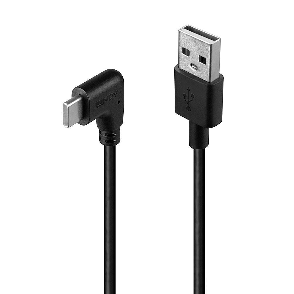 Lindy 32001 cable USB USB 2.0 1 m USB A USB C 15 W Negro