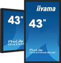 iiyama TF4339AS-B1AG pantalla para PC 108 cm (42.5") 3840 x 2160 Pixeles 4K Ultra HD LED Pantalla táctil Negro