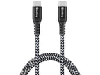 Sandberg 441-38 cable USB USB 2.0 100 m USB C Negro, Gris
