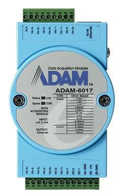 Moxa ADAM-6017 TCP , ADVANTECH 50623