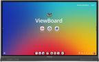 Viewsonic IFP6553 pizarra blanca interactiva 165,1 cm (65") 3840 x 2160 Pixeles Pantalla táctil Negro