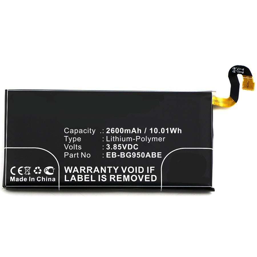 CoreParts MOBX-BAT-SMG950SL recambio del teléfono móvil Batería Negro