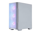 MSI MAG Forge M100R Micro Torre Transparente, Blanco