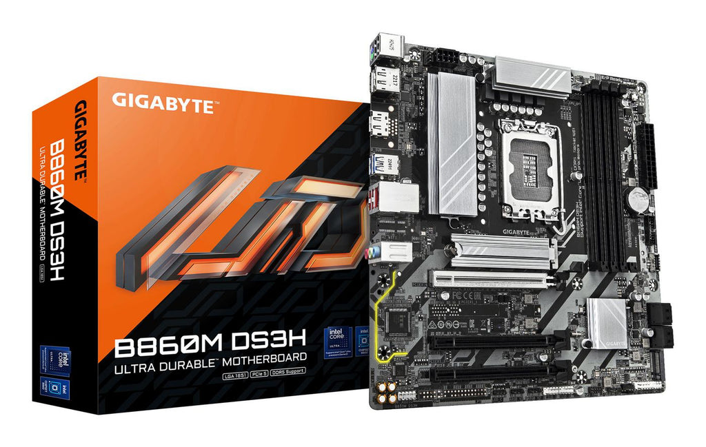 GIGABYTE B860M DS3H placa base Intel B860 LGA 1851 (Socket V1) micro ATX