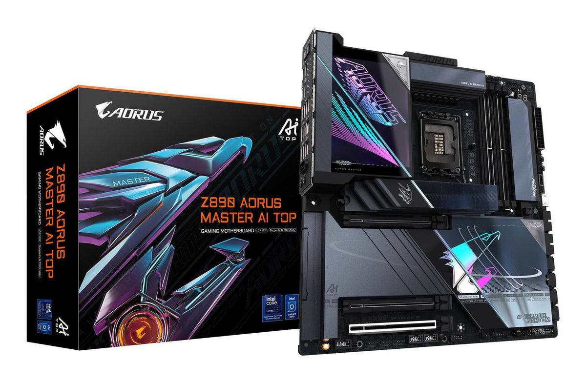 GIGABYTE Z890 AORUS MASTER AI TOP Intel Z890 LGA 1851 (Socket V1) ATX extendida