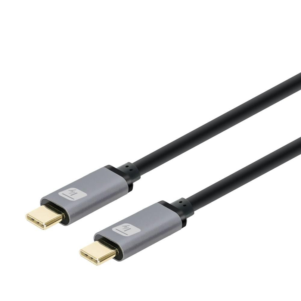 Techly ICOC MUSB322-CM-010 cable USB USB 3.2 Gen 1 (3.1 Gen 1) 1 m USB B USB C 10 Gbit/s 100 W Negro