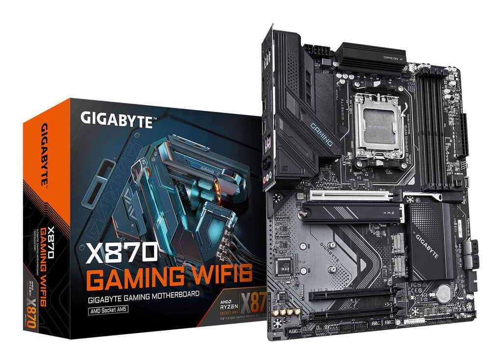 GIGABYTE X870 GAMING WIFI6 AMD X870 Zócalo AM5 ATX