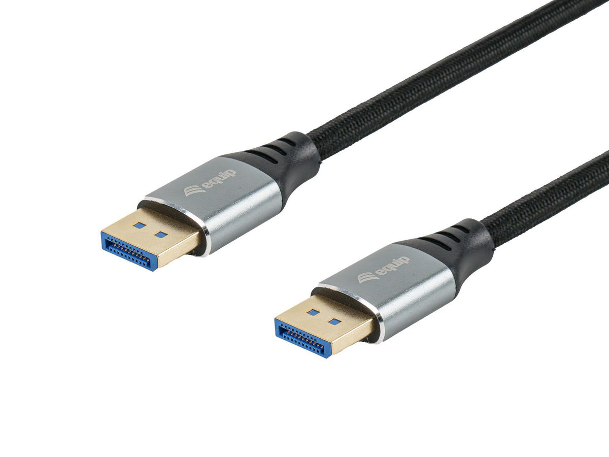Equip 119281 cable DisplayPort 1 m Negro, Plata