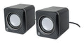 Manhattan 2600 conjunto de altavoces PC/ordenador portátil Negro 3 W