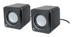 Manhattan 2600 conjunto de altavoces PC/ordenador portátil Negro 3 W
