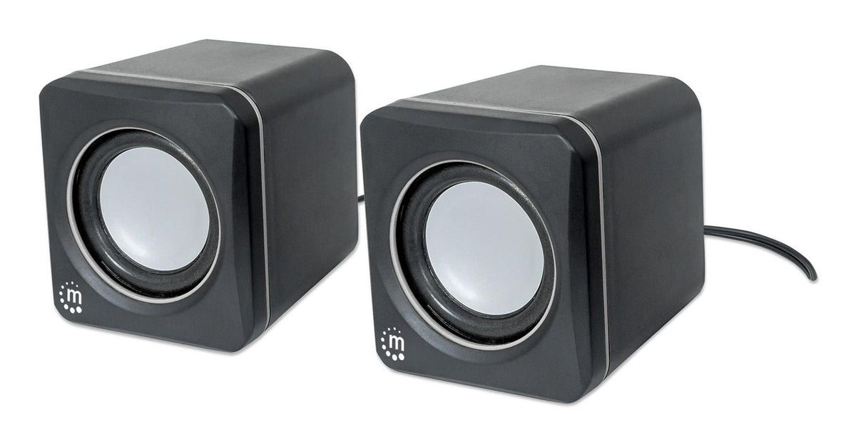 Manhattan 2600 conjunto de altavoces PC/ordenador portátil Negro 3 W