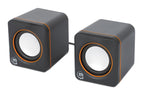 Manhattan 2600 Series Negro, Naranja Alámbrico 6 W