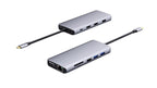 eSTUFF ES623009 hub de interfaz Gris
