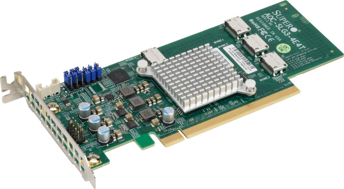 Supermicro Aoc-Slg3-4E4T Interface AOC-SLG3-4E4T-O