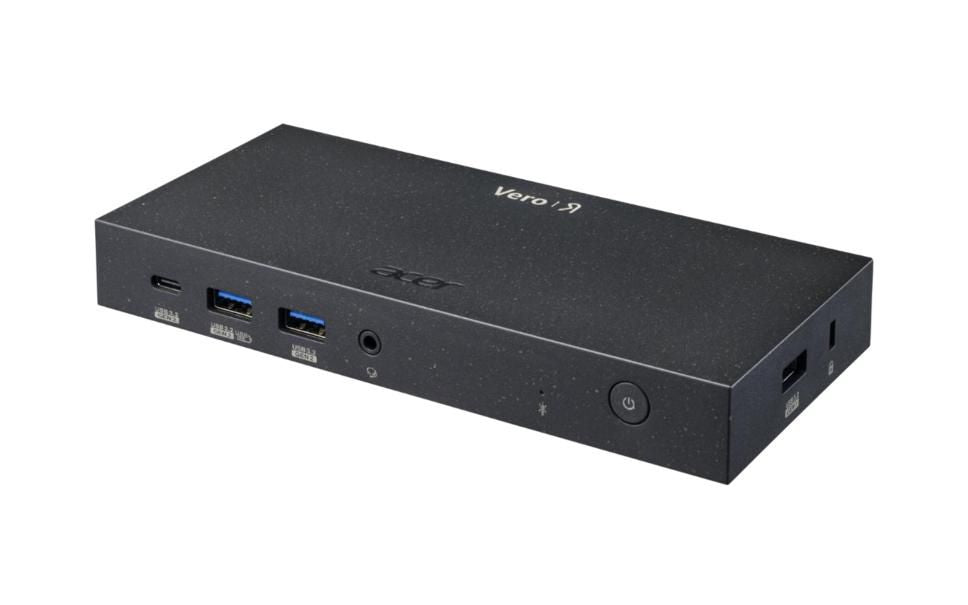 Acer Vero MST Dock M33 100W PD - Black EU (Retail pack) Alámbrico USB 3.2 Gen 2 (3.1 Gen 2) Type-C Negro