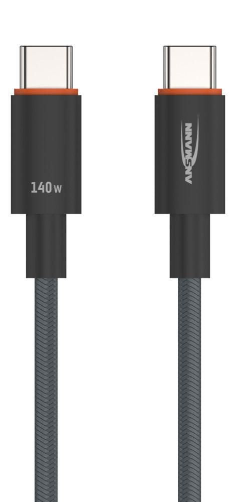 Ansmann Usb Cable Usb 2.0 0.6 M Usb C 1700-0177