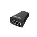 Hama 00200347 cambiador de género para cable HDMI Type C (Mini) HDMI Negro