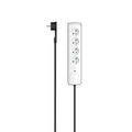 Hama P2223761 base múltiple 1,5 m 4 salidas AC Interior Negro, Blanco