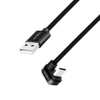 LogiLink CU0192 cable USB USB 2.0 1 m USB A USB C 0,48 Gbit/s 60 W Negro