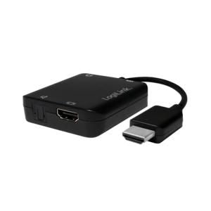 LogiLink CV0106 adaptador de cable de vídeo 1,42 m Negro